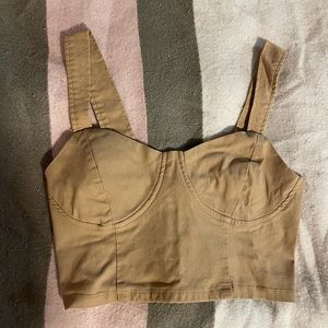Corset crop top